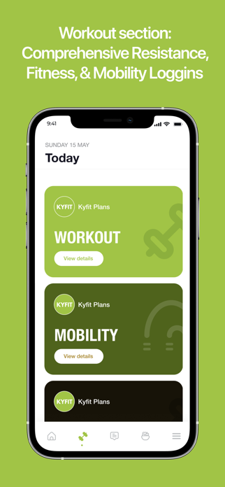 KyFit App Screenshot 3 of 6