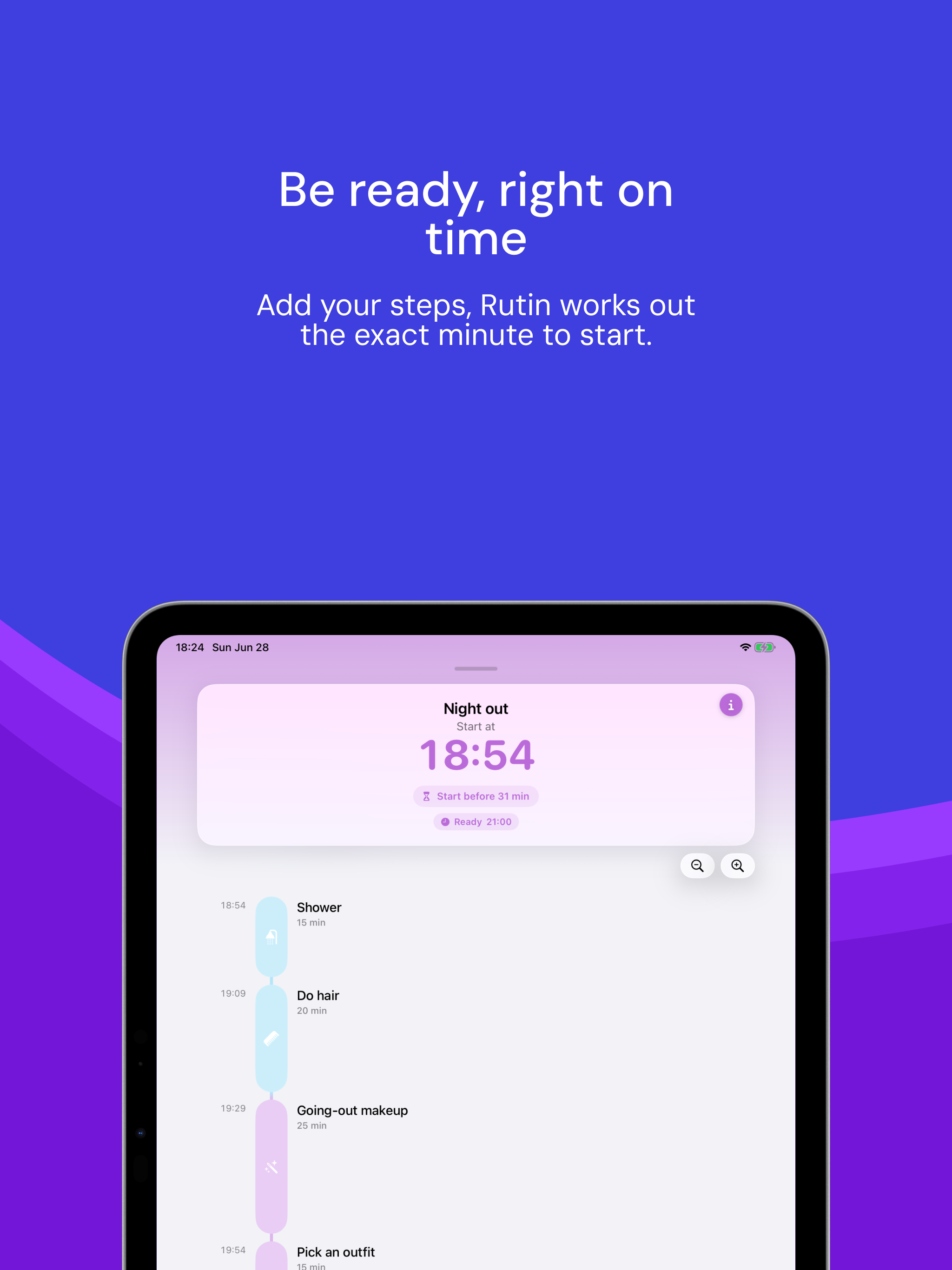 Rutin: Start on Time screenshot 7