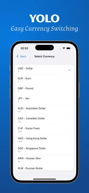 YOLO Calculator iPhone screenshot 5