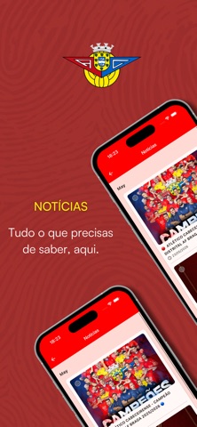 Atlético Cabeceirense App iPhone screenshot