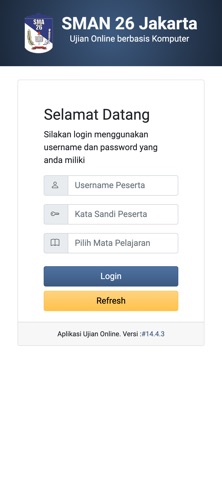 Exam SMAN4 Semarang screenshot