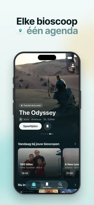 Bioscoopagenda screenshot 1