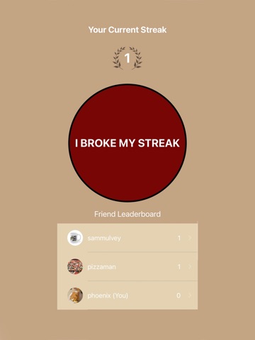 StreakerIO iPad screenshot