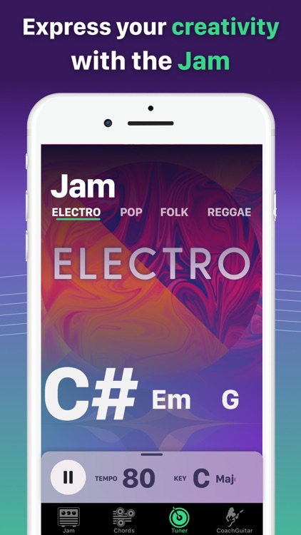Guitar Tuner Easy tune chords screenshot-3