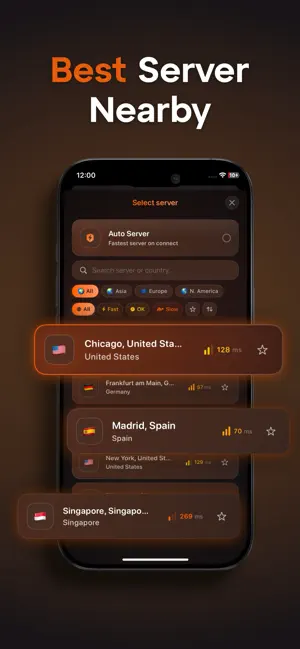 BlitzVPN Pro screenshot 4