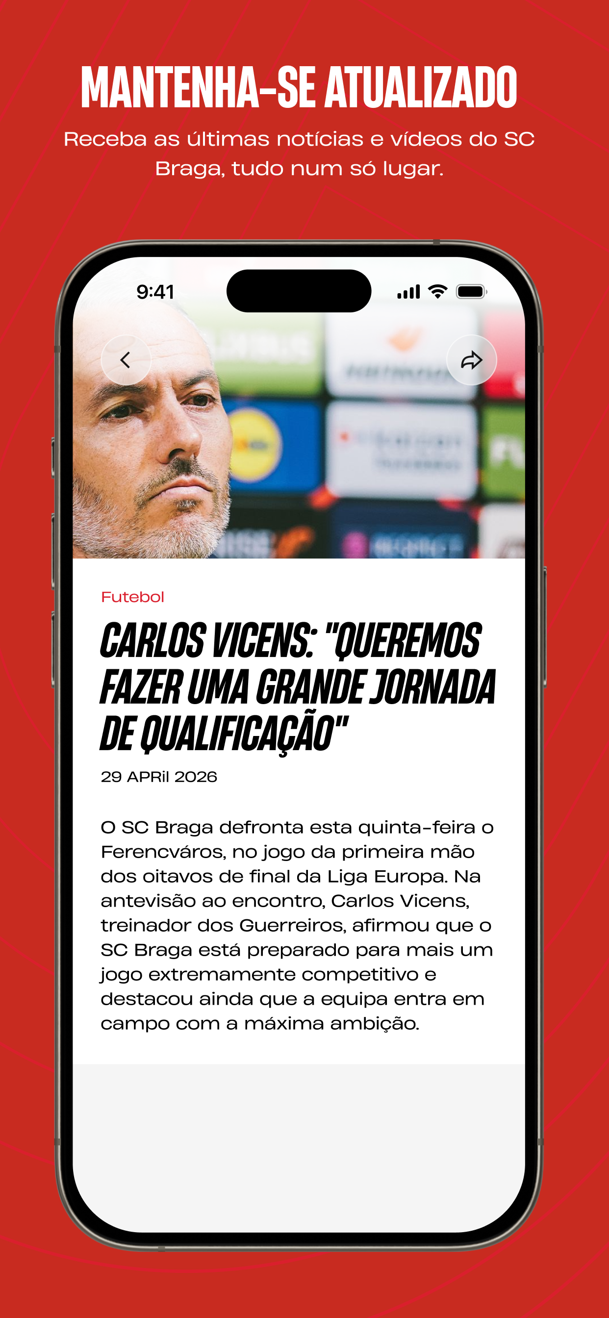 SC Braga Official App screenshot 4