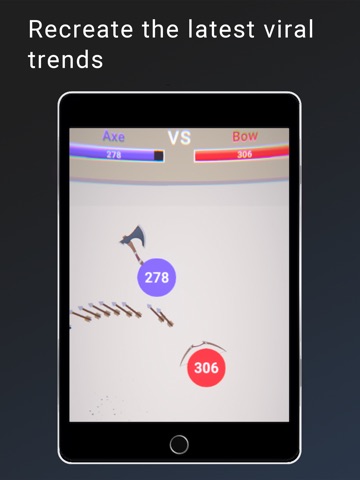 Ball Clash - Video Creator iPad screenshot