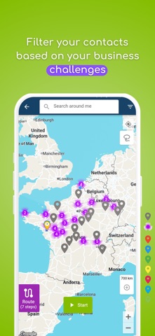 CRM for Sales Agent - Moovago iPhone screenshot