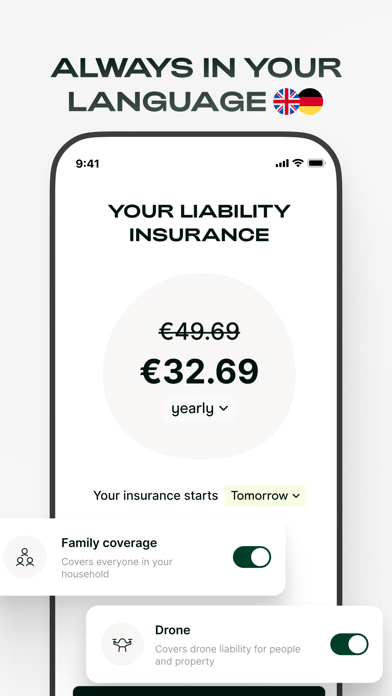 Getsafe: Insurance & Pension screenshot