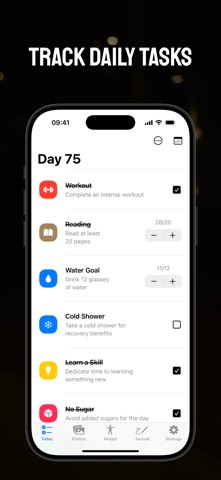 75 Days Challenge: Better Screenshot 2 of 6