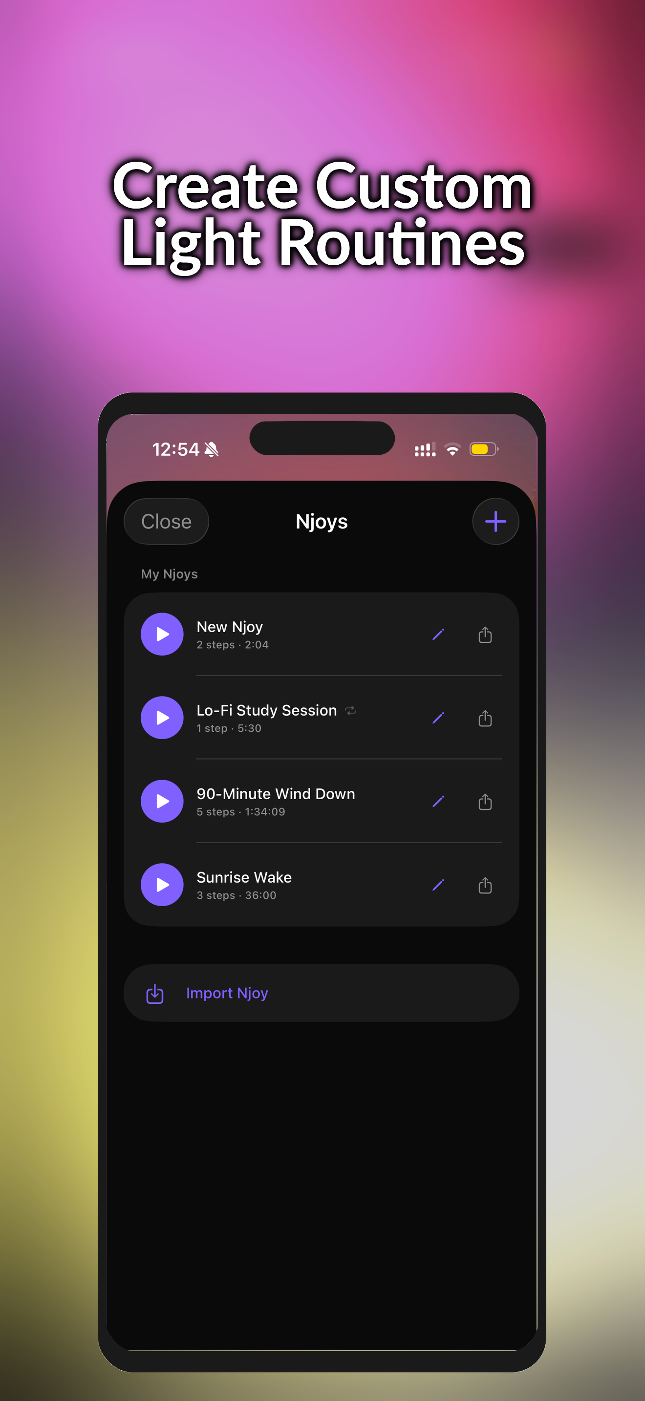 Light Njoy: Night Light & Glow screenshot 7
