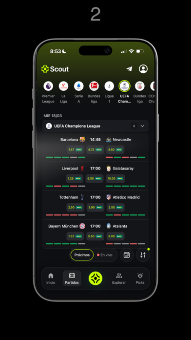 Scout Picks: Juega con datos iPhone screenshot 2