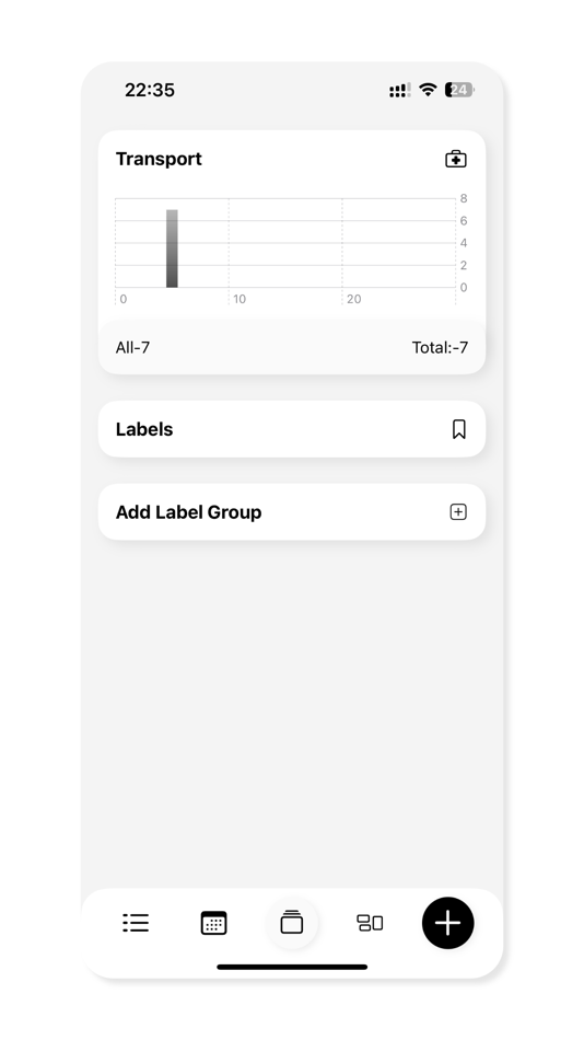 #4. Label Ledger - Expense Manager (iOS) 由: Planeta Pigra Co., Ltd.