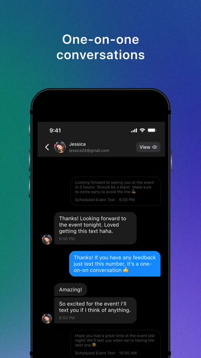 Markit AI: Text Your Audience Screenshot