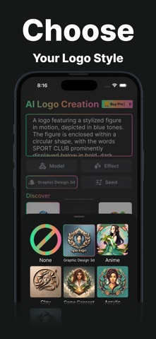 Ai Logo Generator : Designer iPhone screenshot