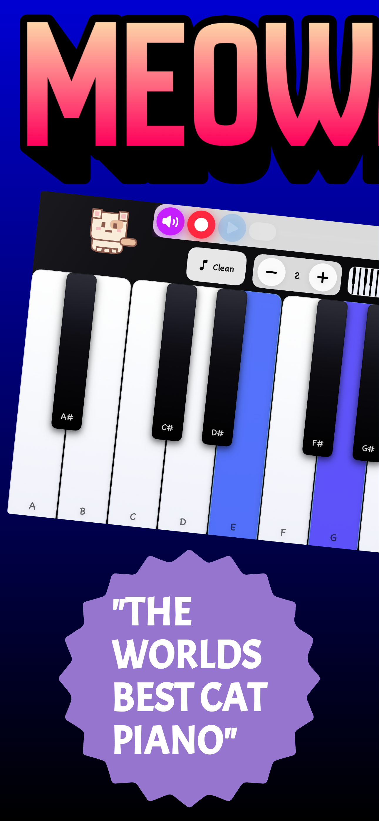 Cat Piano - Meowano
