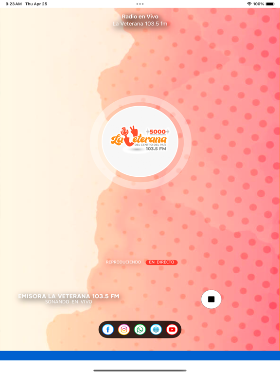 Emisora La Veterana 103.5 FM