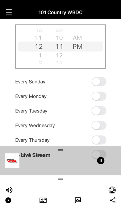 101 Country WBDC iPhone screenshot 4 - Entertainment app