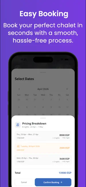 Seava: Chalet Booking screenshot 4