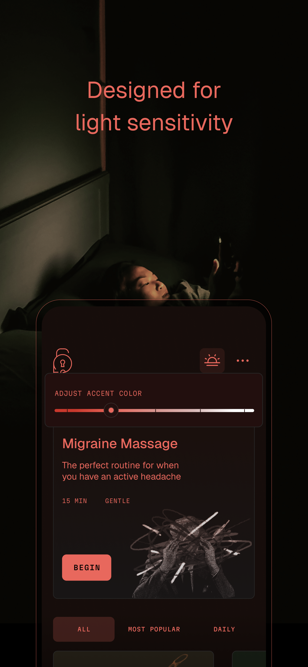 Head Rub - Guided Massage