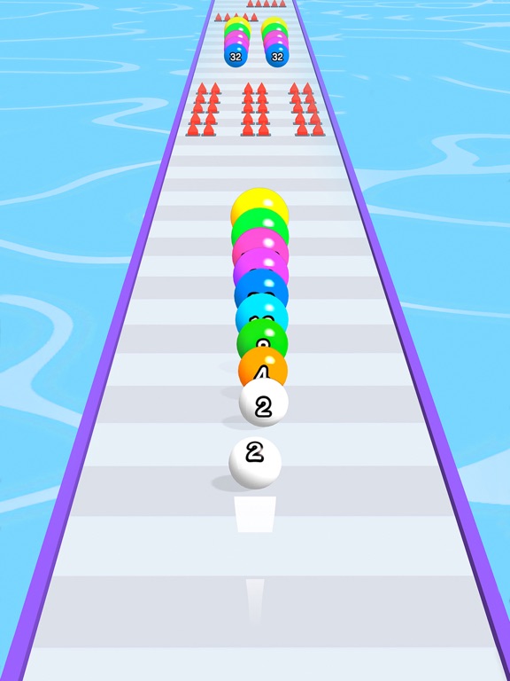 Number Ball Race & Merge 3D iPad screenshot 5 - Games app