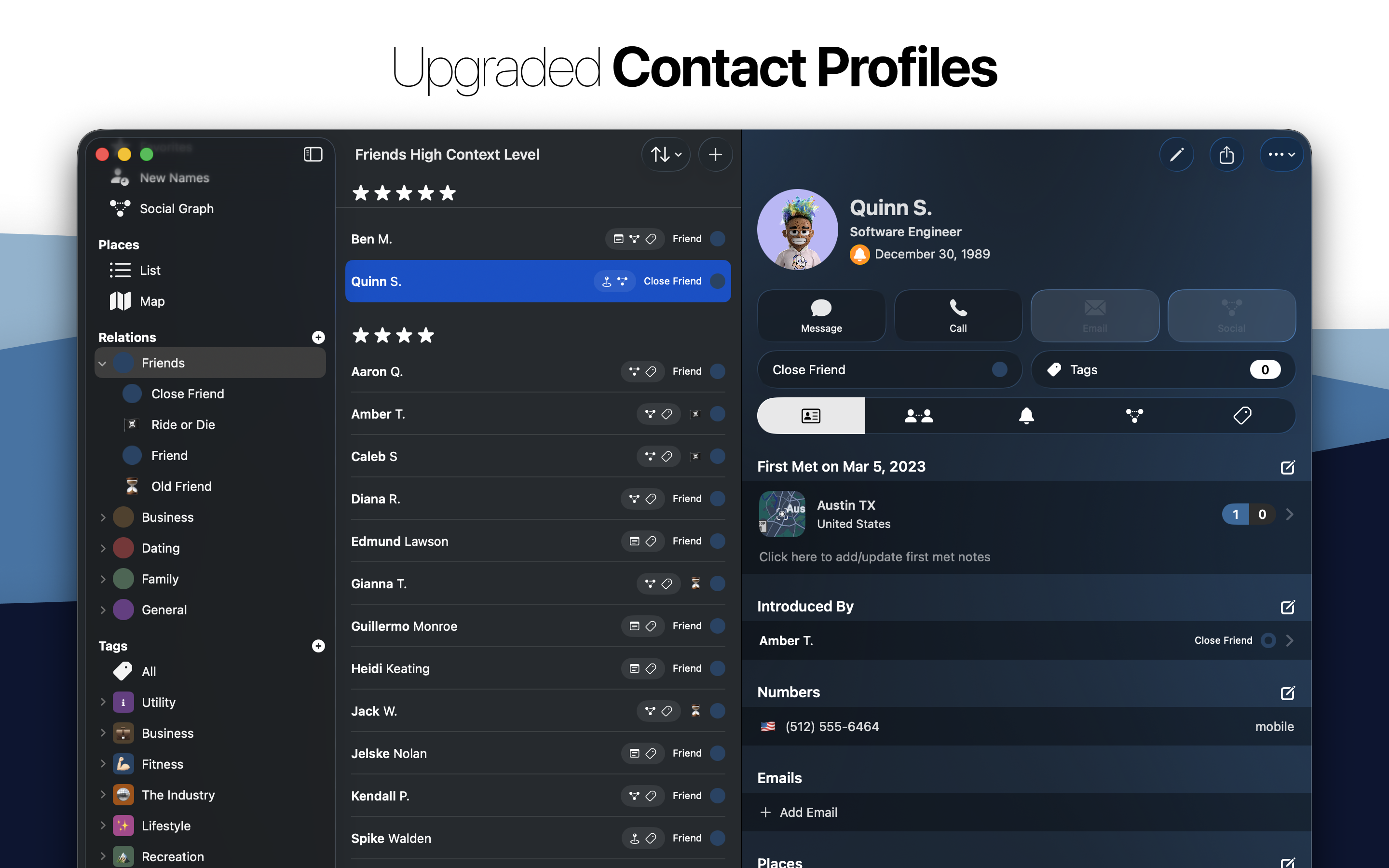Dextr - Personal CRM screenshot 22