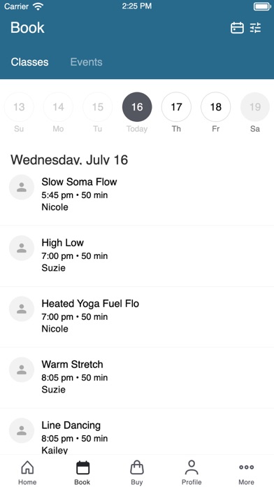 Yoga Wellness Connection Screenshot