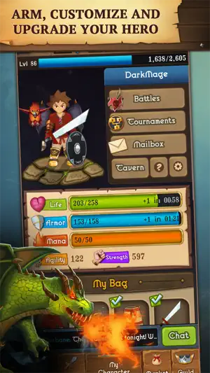 Heroic Legends Reborn screenshot 1