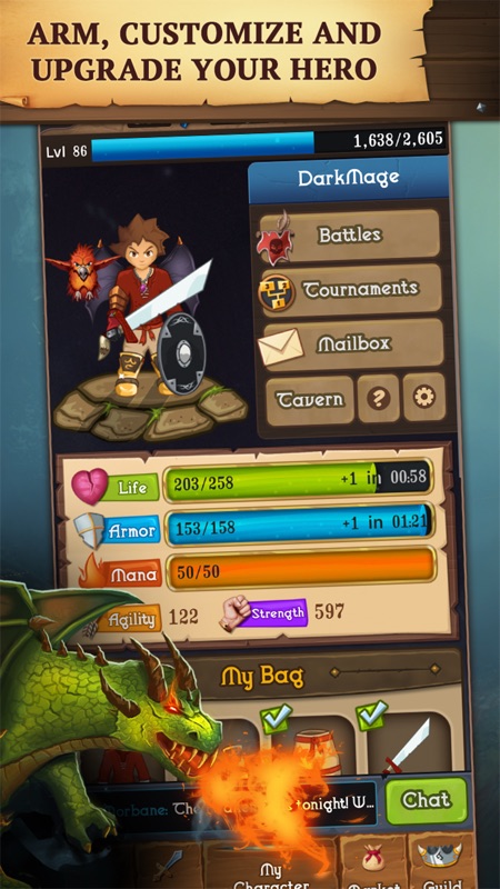 Heroic Legends Reborn screenshot 1