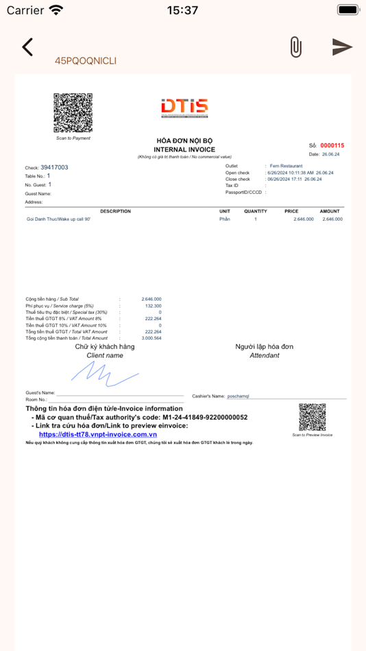 #5. E-Bill 3.0 (iOS) 由: NGUYEN THI PHUONG