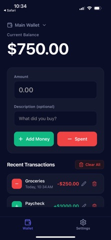 App screenshot