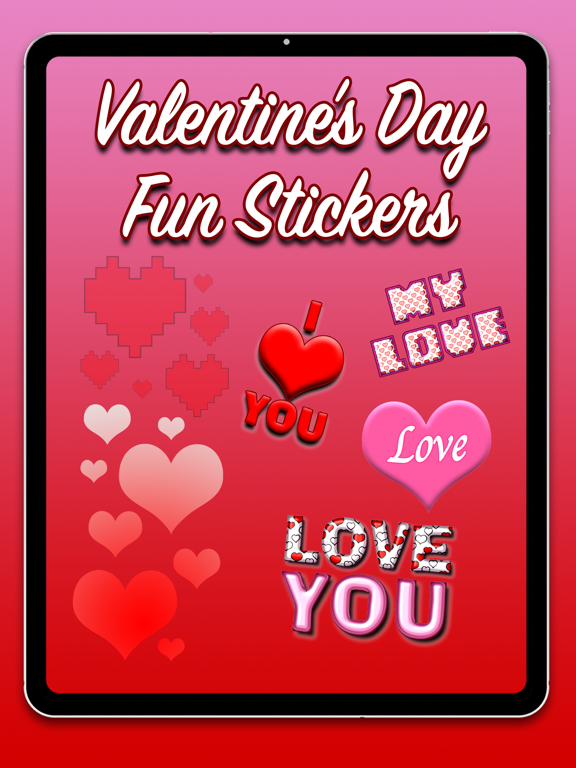 Screenshot #4 pour Valentine's Day Fun Stickers