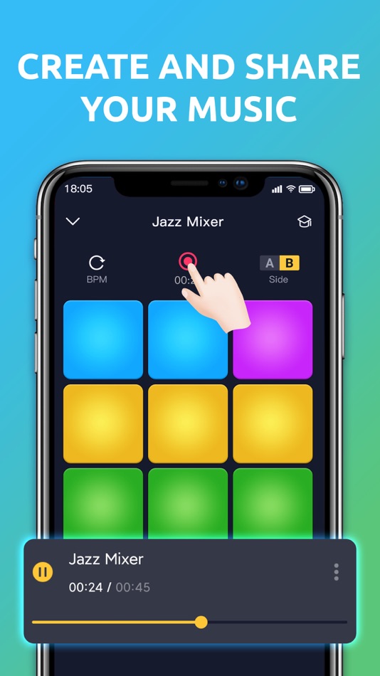 Beat Maker - DJ Music Drum Pad - 1.0.3 - (iOS)