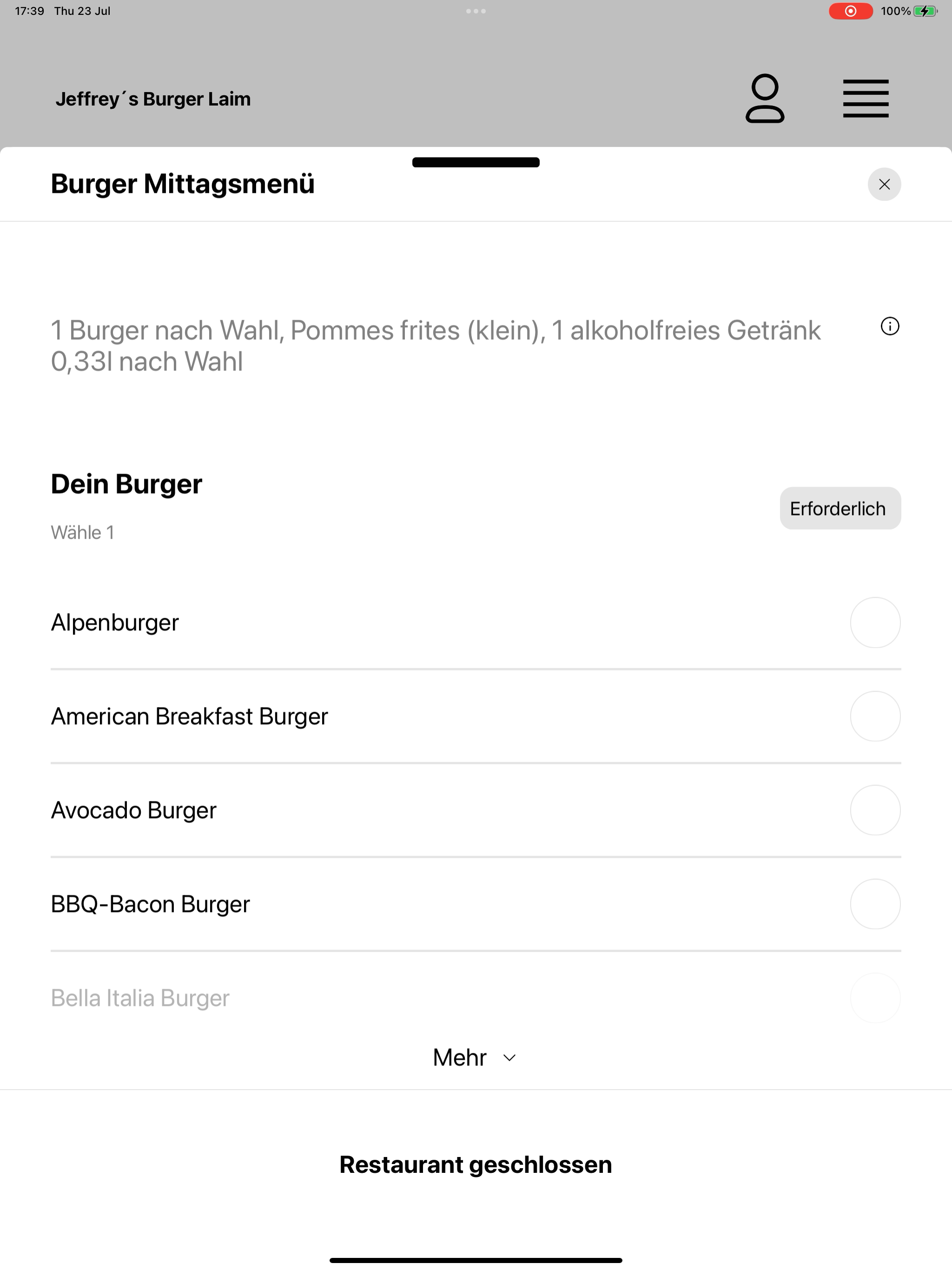 Jeffrey´s Burger Laim screenshot 8