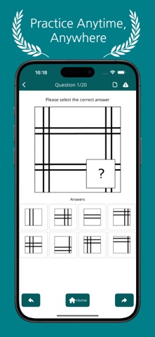 IQ Test: Raven's Matrices Screenshot 2 of 4