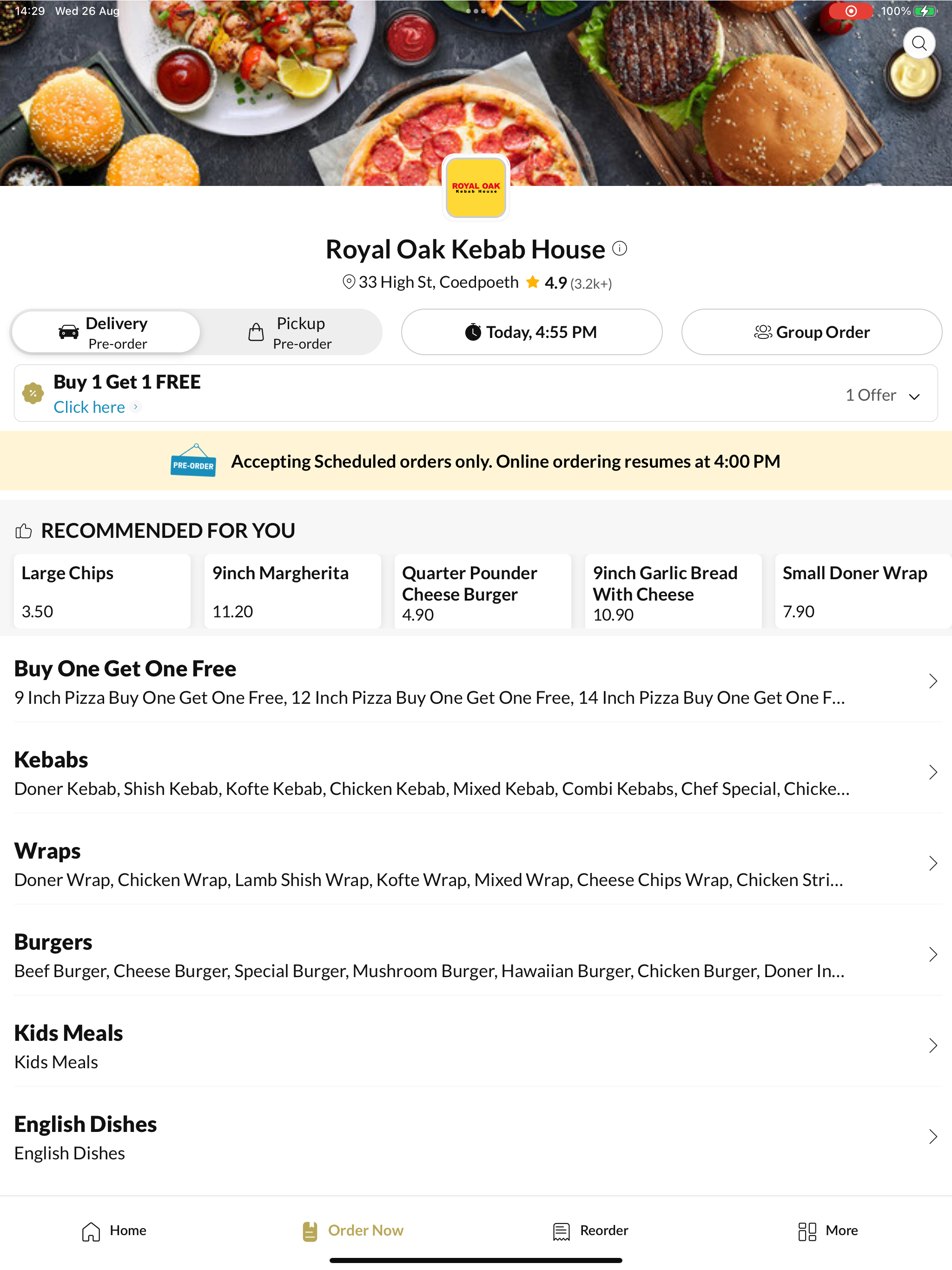 Royal Oak Kebab House. screenshot 6