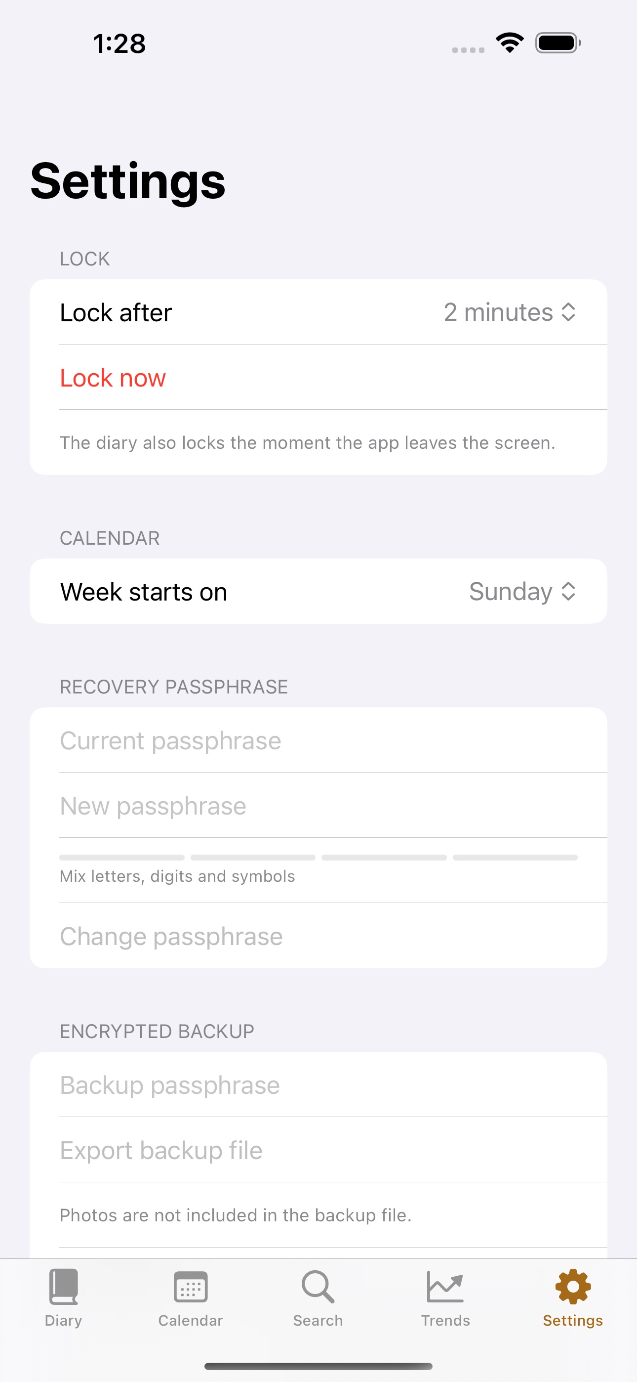 Screenshot 8 of Secret Diary - Locked Journal