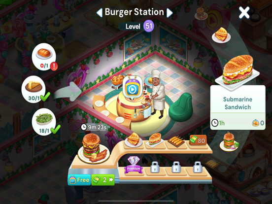 Star Chef 2: Restaurant Game iPad screenshot 8 - Games app