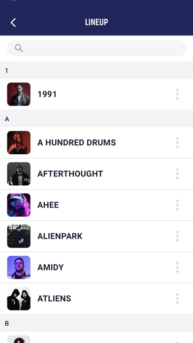 Bass Canyon Festival App Screenshot