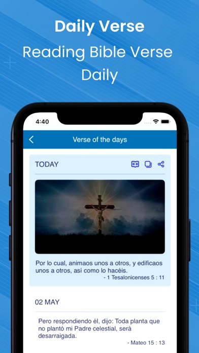 Holy Bible Reina Valera 1960. Screenshot