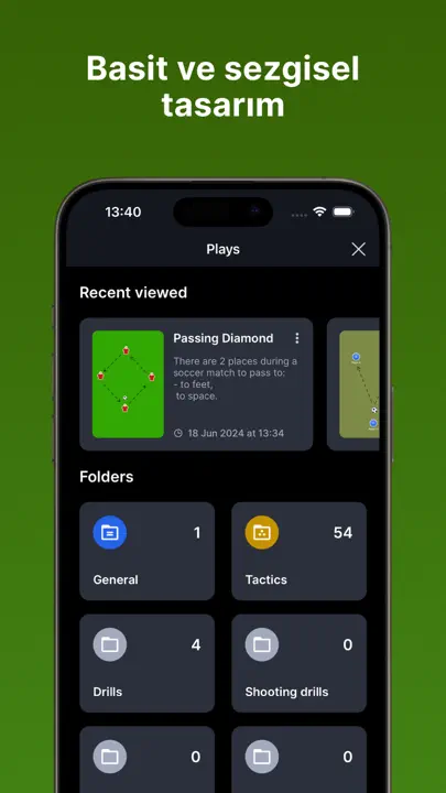 Futbol: Taktik Tahtası iPhone Ekran Görüntüsü 4