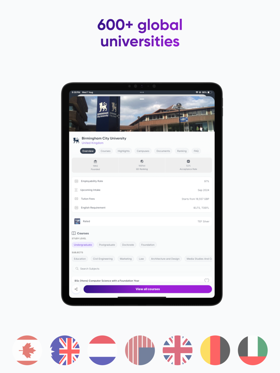 Screenshot #5 pour Edvoy:Study Abroad Made Simple