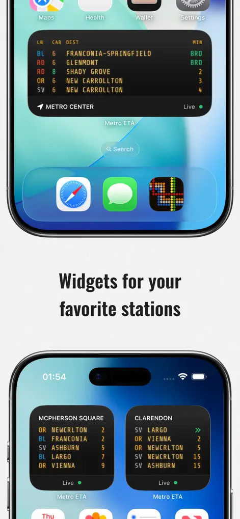 DC Metro ETA - Navigation App | MWM