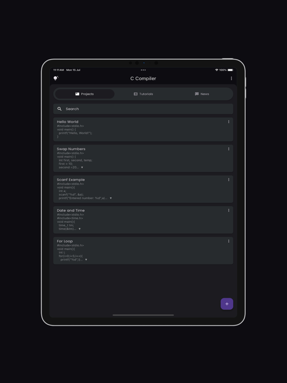 Screenshot #4 pour C Compilerㅤㅤ