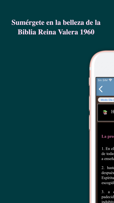 Biblia Reina Valera Español Screenshot