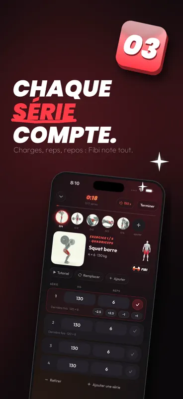 Fibi - AI Gym Coach screenshot 3 of 5