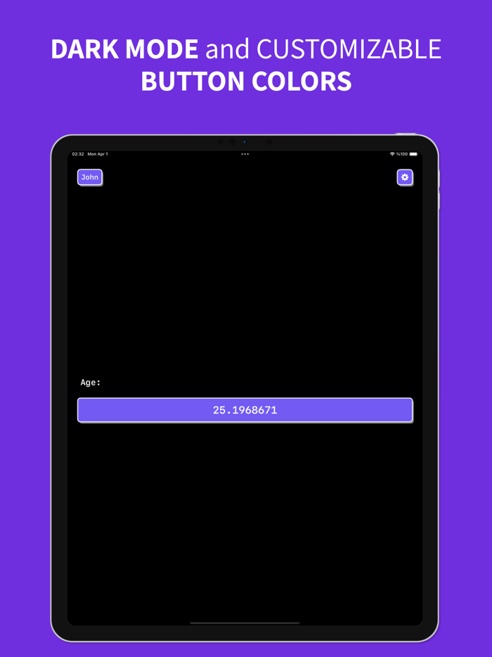 Age Calculator - Decimal Age