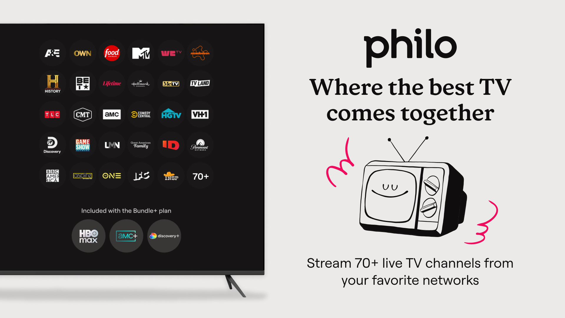 Philo: Shows, Movies & Live TV