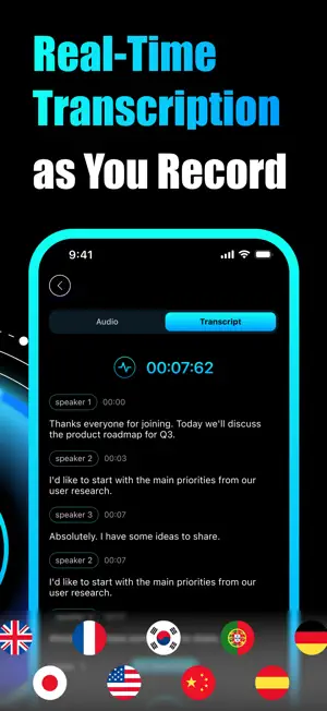 Voicenote AI ：Note Taker screenshot 2
