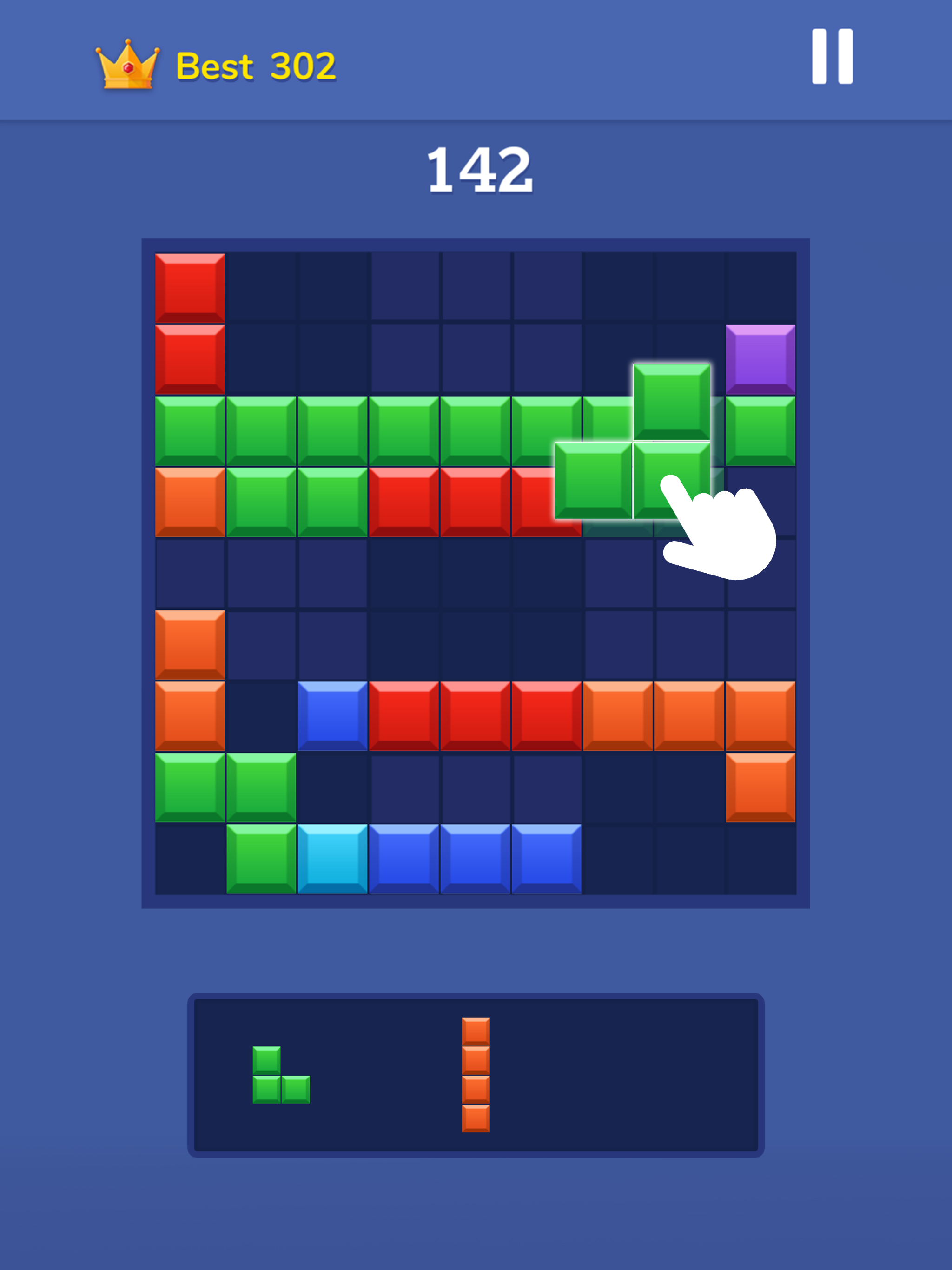 Mega Block Matched Puzzle Game